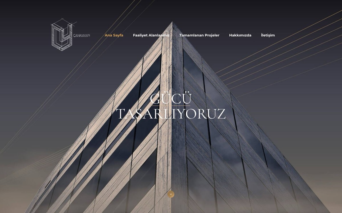 Homepage of ÇANKAYAPI